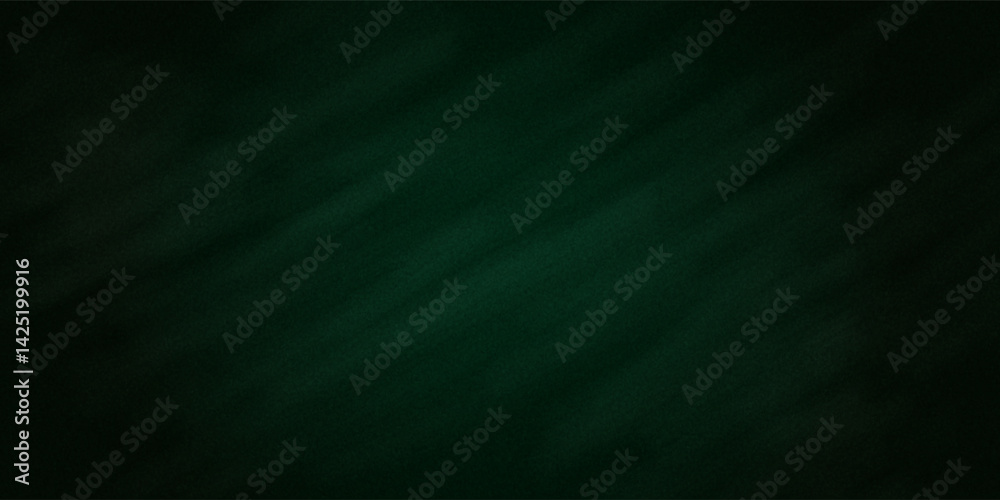 Obraz premium Green abstract gradient background with noise
