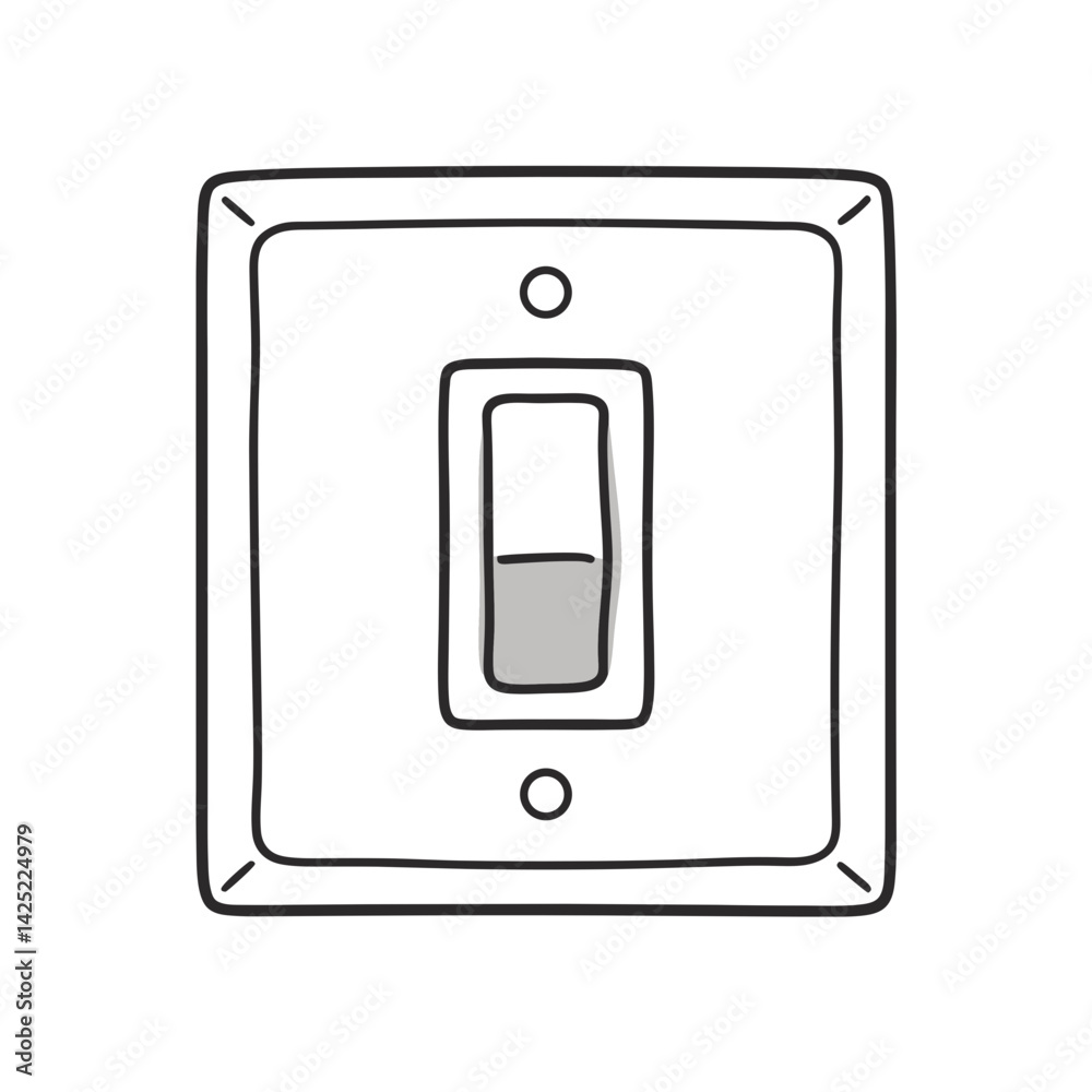 Create a Fun Doodle Icon of a Toggle Switch for Your Next Design Project Create a Fun Doodle Icon of a Toggle Switch for Your Next Design Project