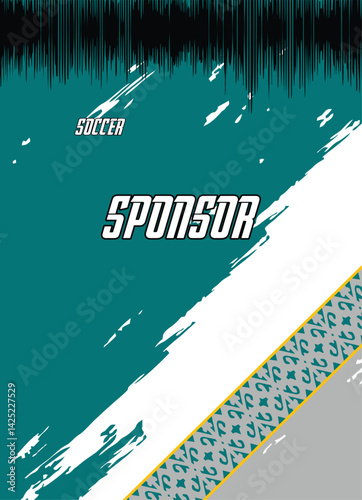 grunge Abstract Geometric Vector Pattern for Sports Jersey Sublimation