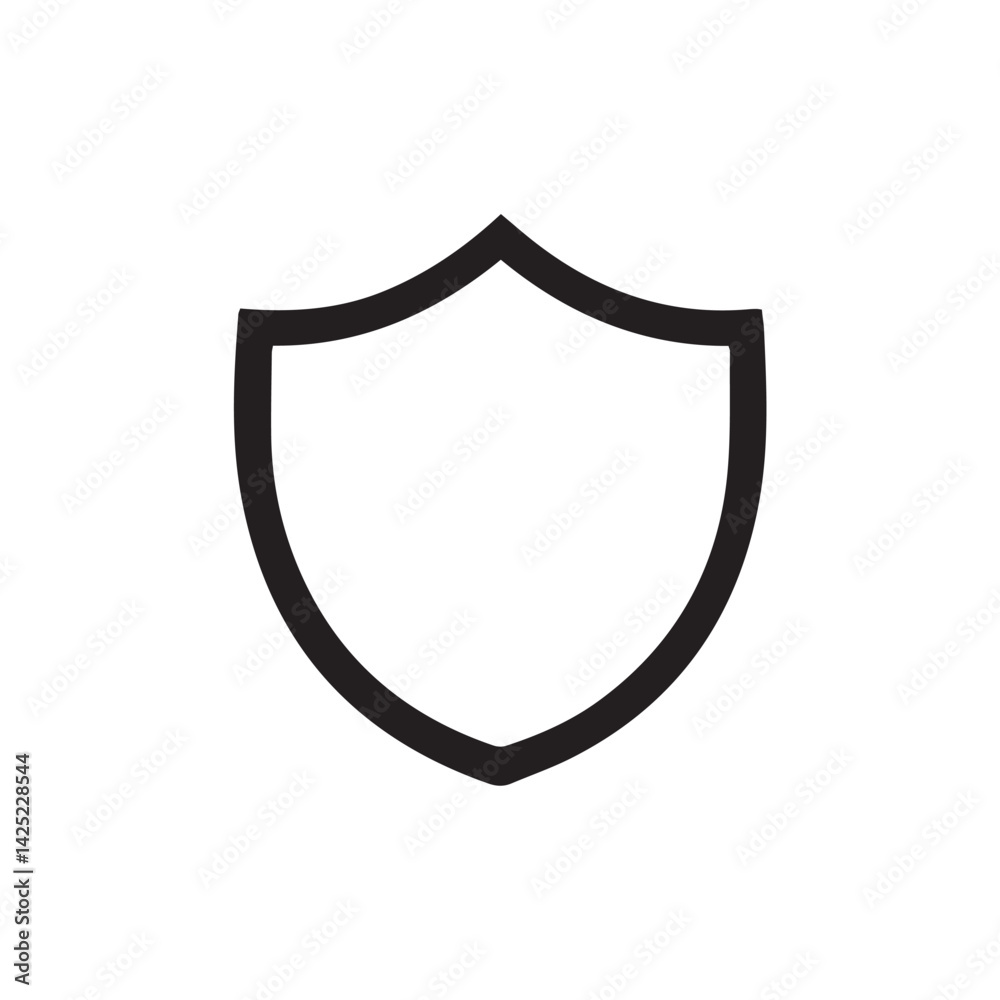 vector shield icon vector shield icon