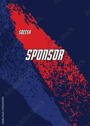 grunge Abstract Geometric Vector Pattern for Sports Jersey Sublimation