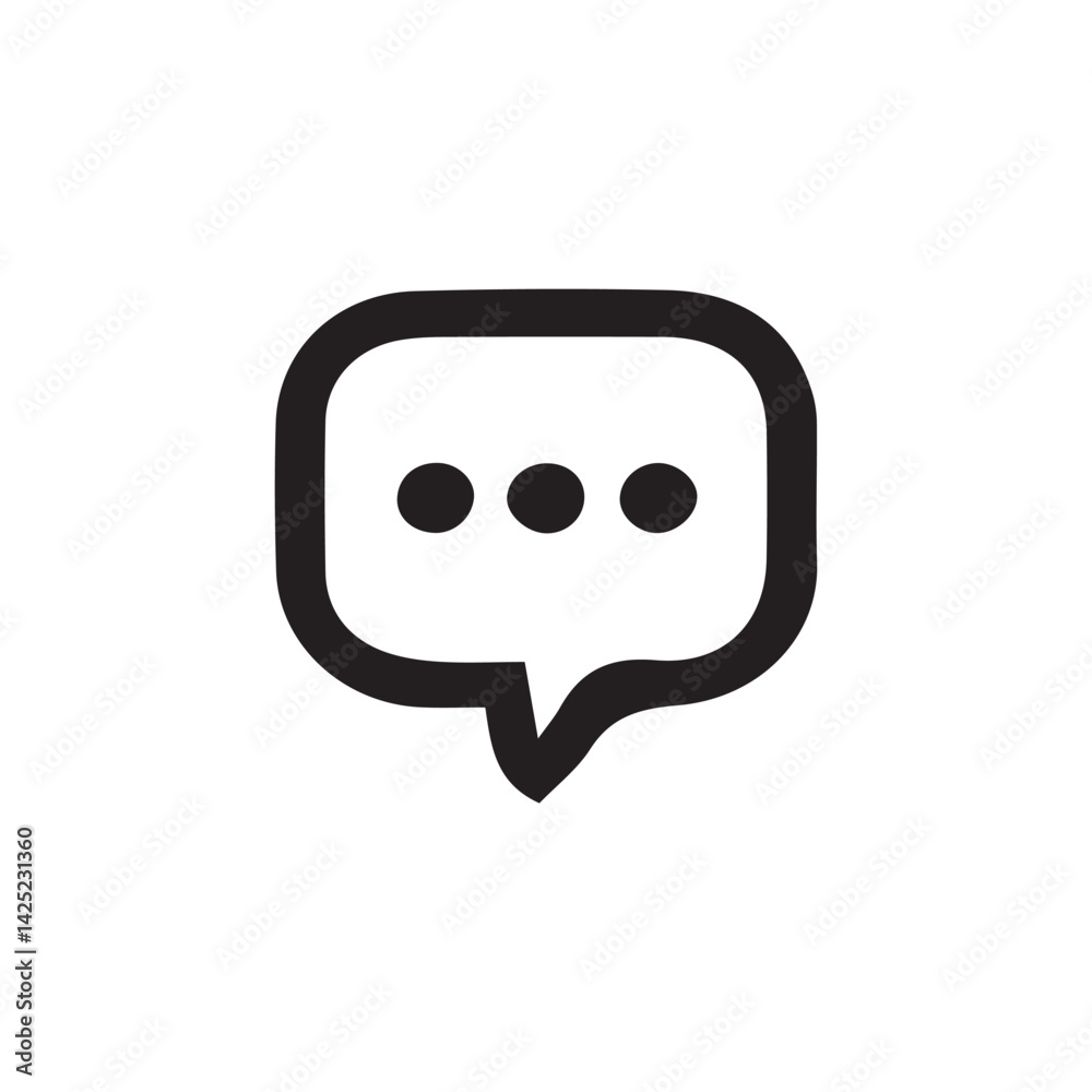 chat bubble icon chat bubble icon