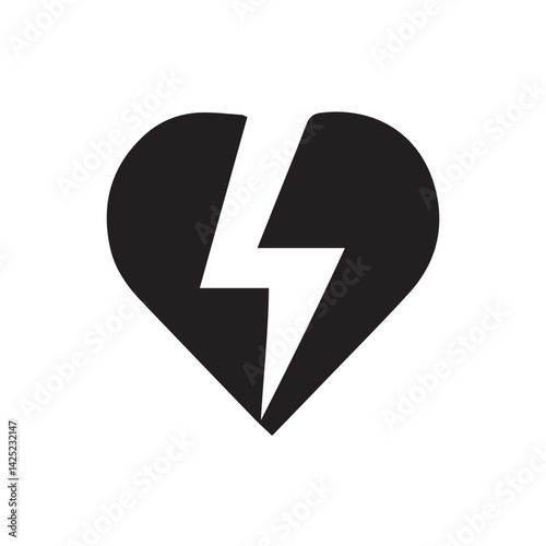 Free Download lightning icon vector illustration - GFXLoad