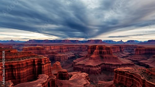 Majestic Canyonlands National Park, Awe-Inspiring Utah Landscape in Dramatic Light