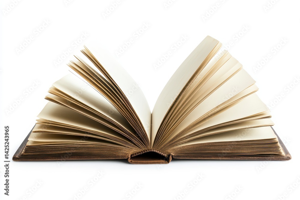 Fototapeta premium open old book