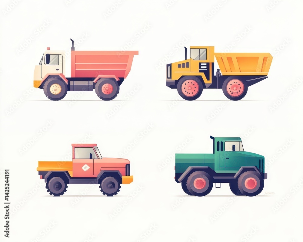 set of trucks set of trucks