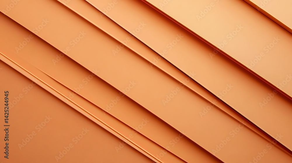 Obraz premium Abstract Orange Diagonal Stripes.