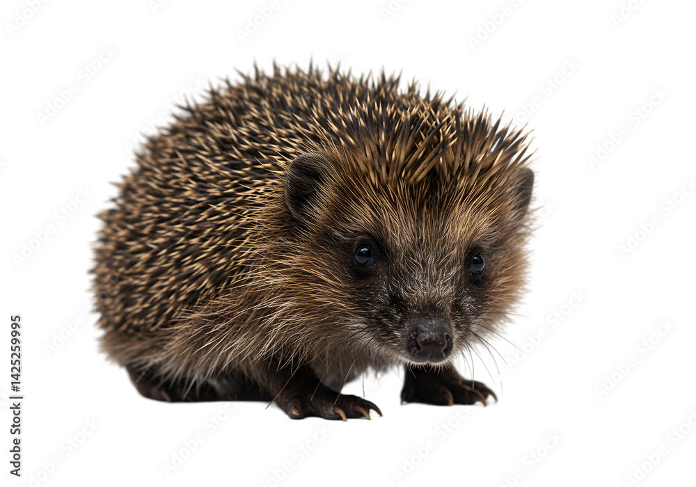 Adorable Hedgehog Image: High-Resolution Photo of a European Hedgehog Adorable Hedgehog Image: High-Resolution Photo of a European Hedgehog