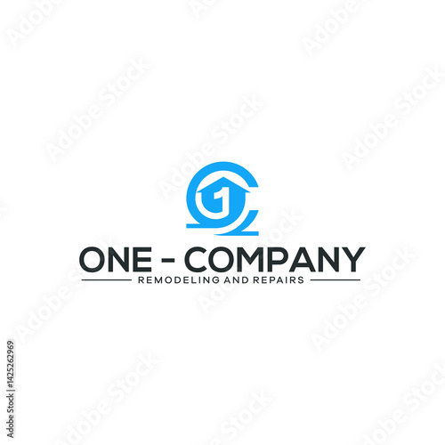 one company logo identity branding