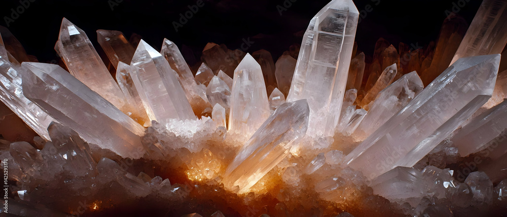 Crystal Cluster, Illuminating Nature