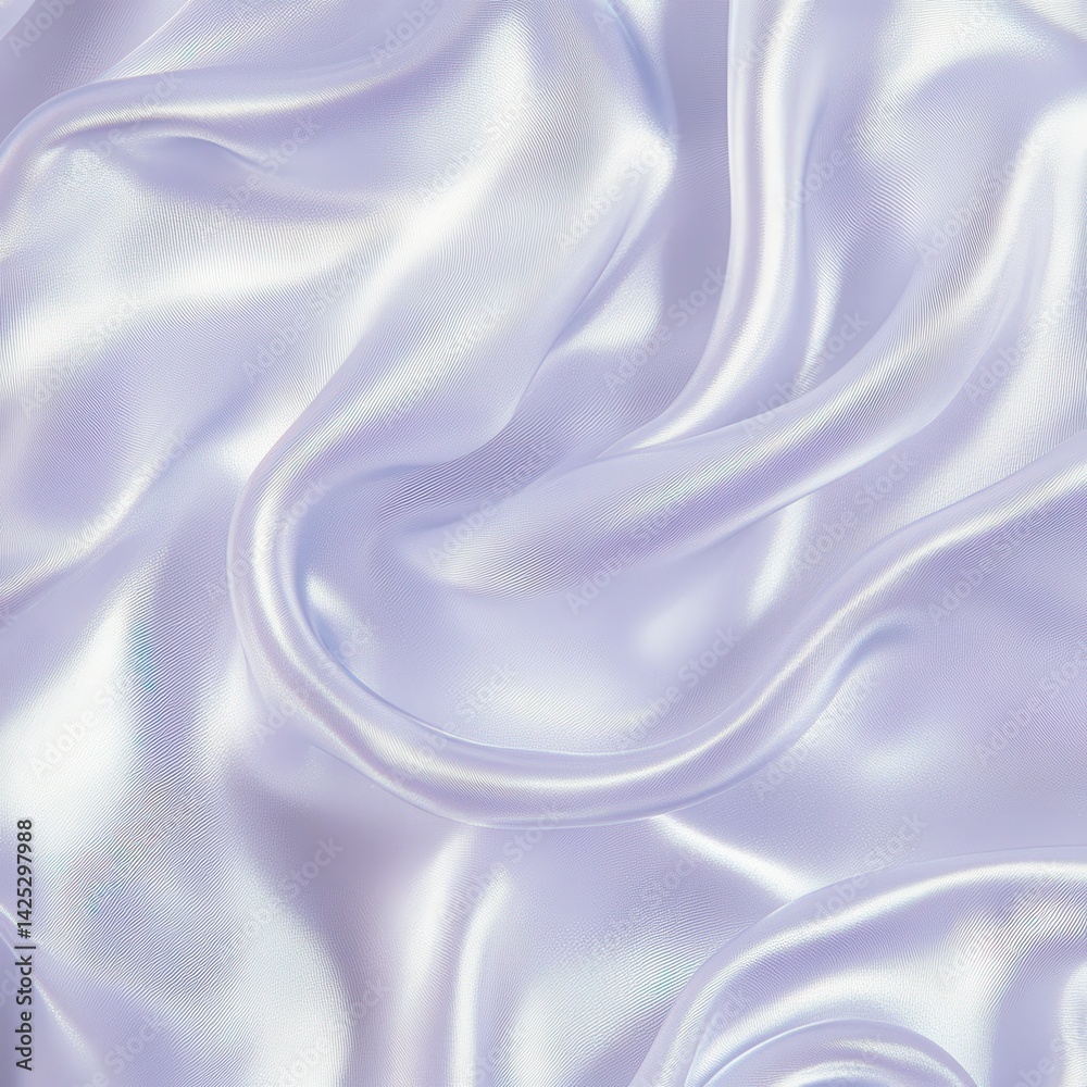 Obraz premium Soft, flowing light gray fabric