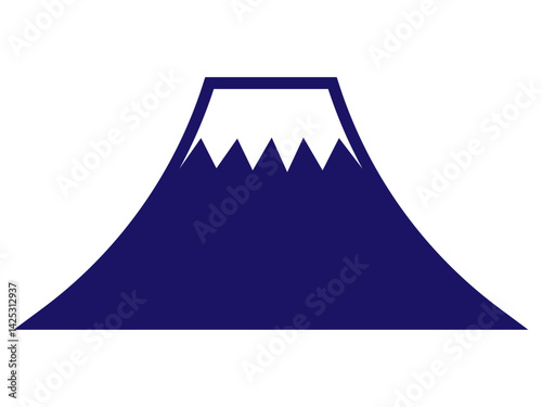 富士山のシルエット（アイコン）