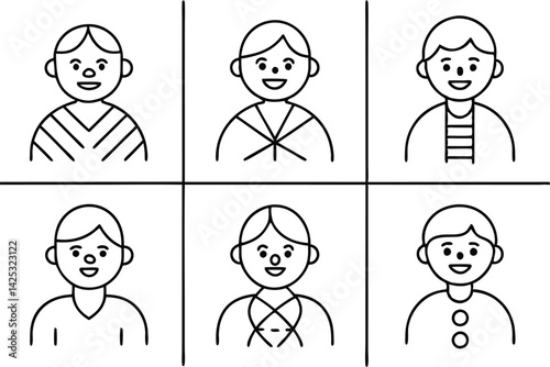 genotype vs phenot line art educational genetic diagram