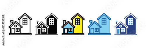 House  Icon Element For Design