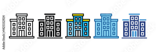 Apartment  Icon Element For Design