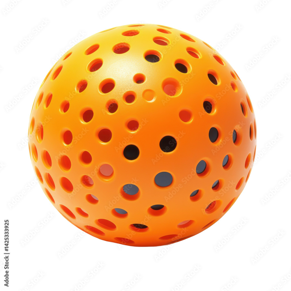 Pickleball ball isolated on transparent background. Pickleball ball isolated on transparent background.
