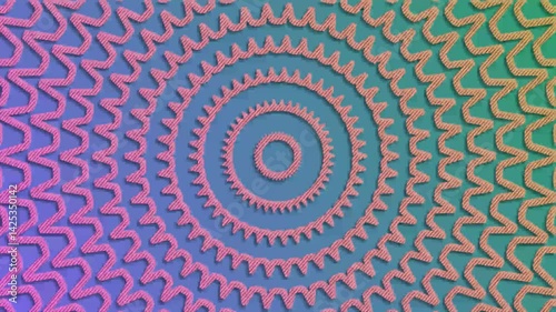 abstract colorful background with a unique round shape design.