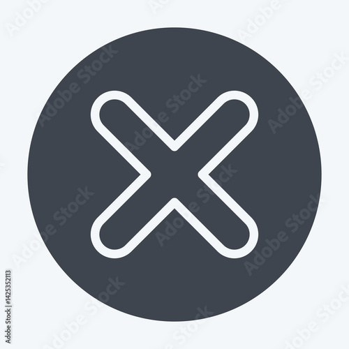 Icon Coin. related to Exclamation symbol. glyph style. design editable