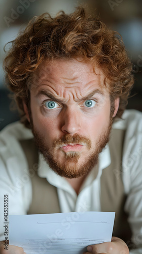 Skeptical Man Photo