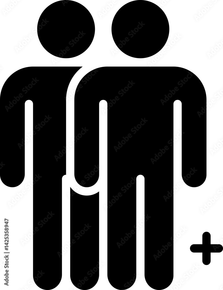 People Team Icon Pixel Perfect Design People Team Icon Pixel Perfect Design