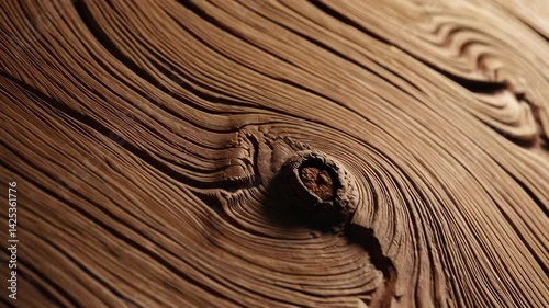 Light reveals wood grain details