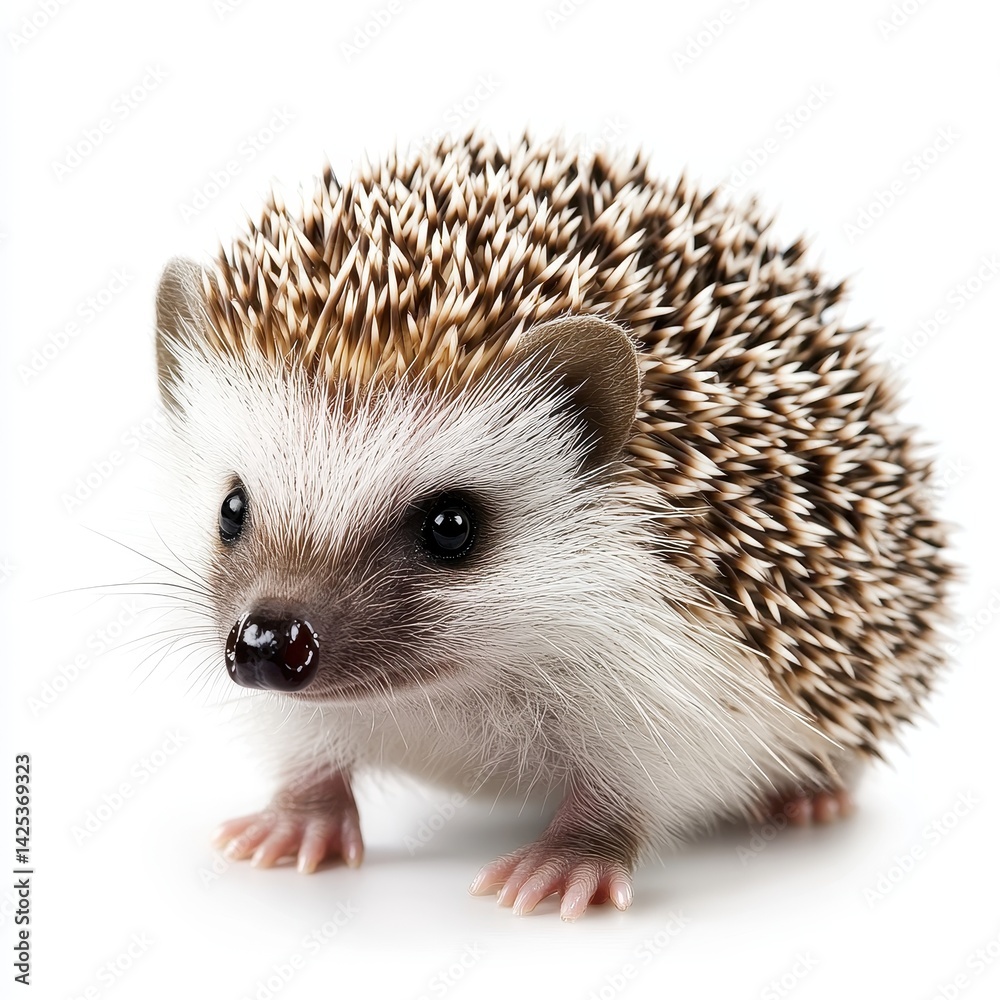 Obraz premium Cute, small hedgehog