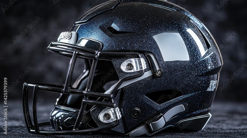 Fototapeta premium High-quality football helmet