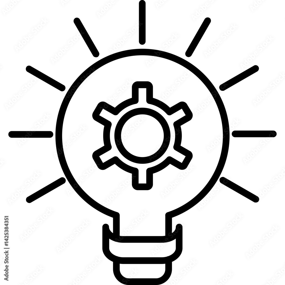 Obraz premium Idea Icon
