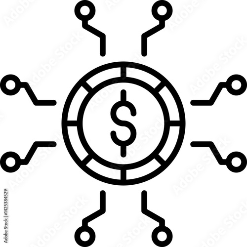 Digital Money Icon