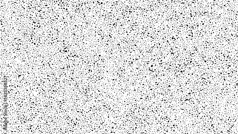Water texture. Rain drops on glass window. Wet pattern surface. Grunge dirty grainy dust texture background overlay. Noisy halftone dots on a dusty white background with black spray paint drips, ink s