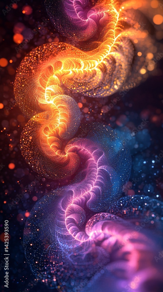 Gorgeous starry sky spiral band Gorgeous starry sky spiral band