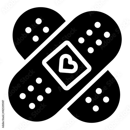 band aid Solid icon