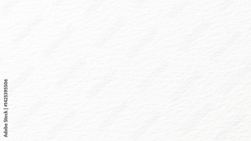 Texture of a smooth white wall as a background, Seamless white watercolor paper kraft cardstock background texture, white paper texture background, rough and textured in white paper.