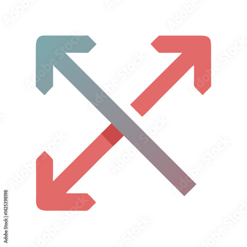 Intersecting Arrows: Choice, Crossroads, Navigation, and Decision Concept