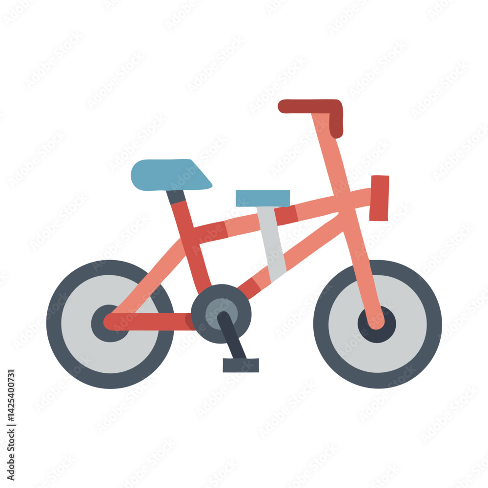 Stylized Bicycle Illustration on Black Background, Minimalist Design Stylized Bicycle Illustration on Black Background, Minimalist Design