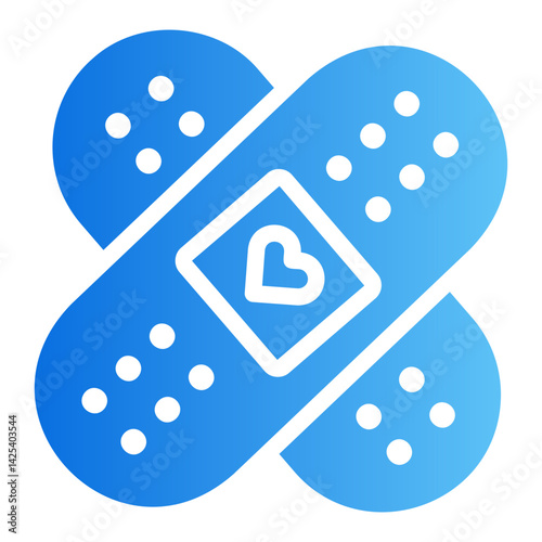 band aid Gradient icon