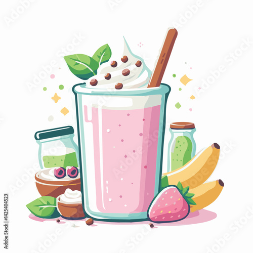 yogurt, fruit, smoothie, fresh, diet, healthy, food, dessert, summer, breakfast, sweet, milk, delicious, milkshake, glass, organic, drink, shake, strawberry, background, cocktail, beverage, berry, dai