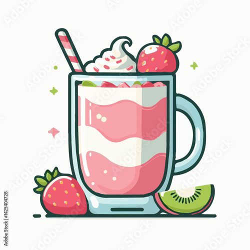 yogurt, fruit, smoothie, fresh, diet, healthy, food, dessert, summer, breakfast, sweet, milk, delicious, milkshake, glass, organic, drink, shake, strawberry, background, cocktail, beverage, berry, dai