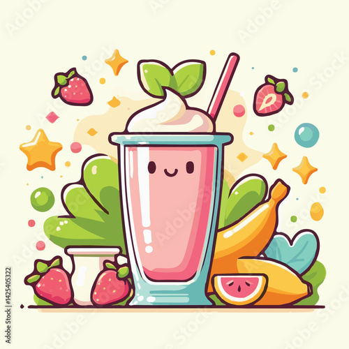 yogurt, fruit, smoothie, fresh, diet, healthy, food, dessert, summer, breakfast, sweet, milk, delicious, milkshake, glass, organic, drink, shake, strawberry, background, cocktail, beverage, berry, dai