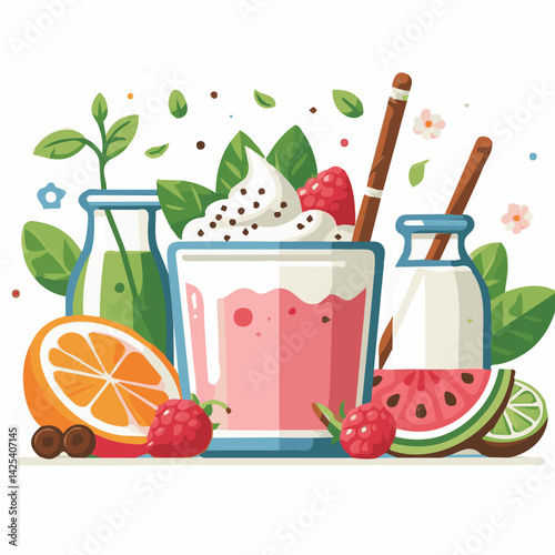 yogurt, fruit, smoothie, fresh, diet, healthy, food, dessert, summer, breakfast, sweet, milk, delicious, milkshake, glass, organic, drink, shake, strawberry, background, cocktail, beverage, berry, dai