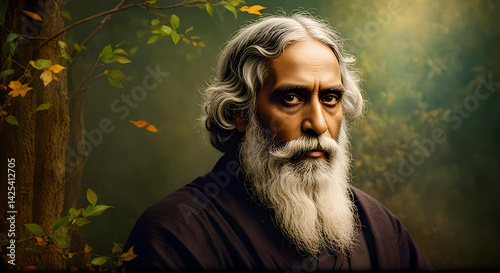 Rabindranath Tagore Tagore Jayanti, a well known poet, writer, playwright, composer, philosopher, social reformer and painter from India