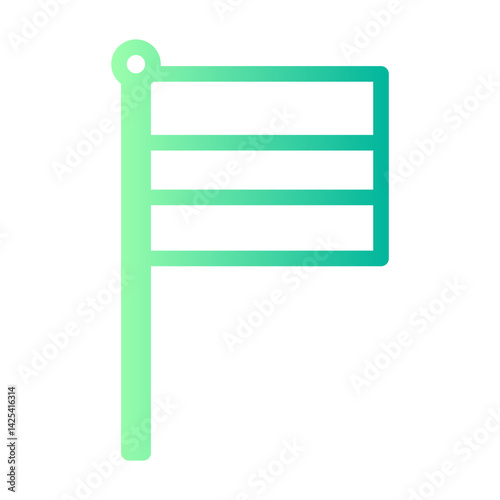 flag gradient icon