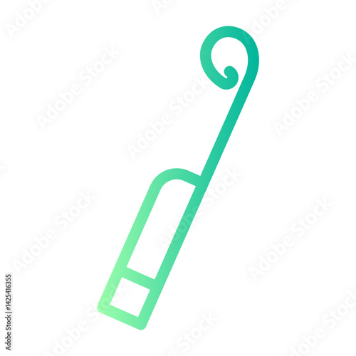 party blower gradient icon