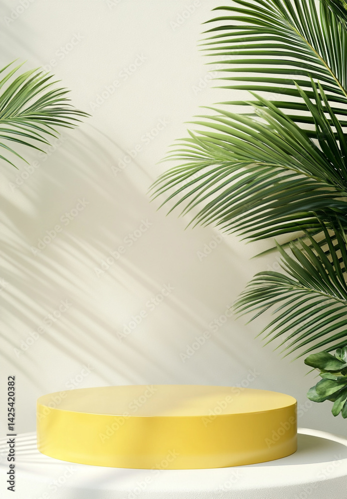 creative tropical background with palm tree creative tropical background with palm tree