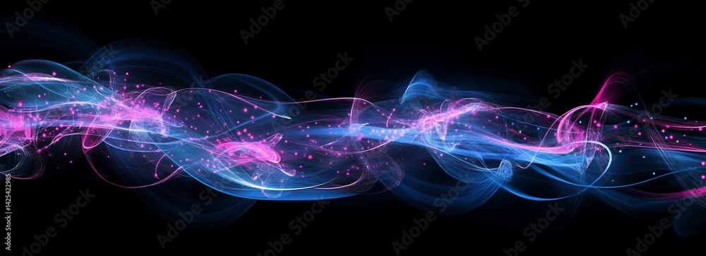 Obraz premium Abstract Flowing Energy (2)