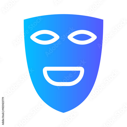 mask gradient icon