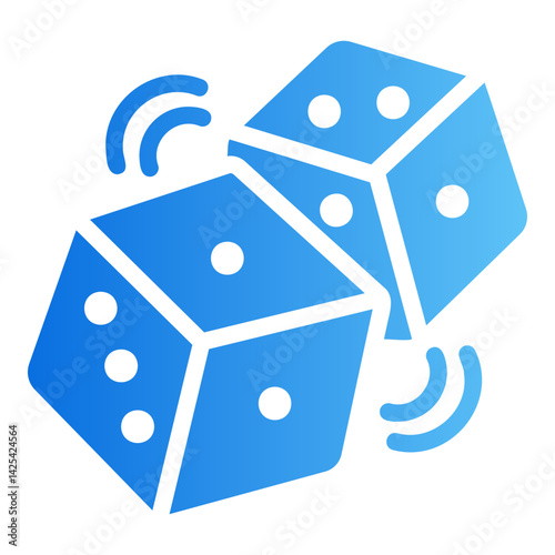 dices Gradient icon