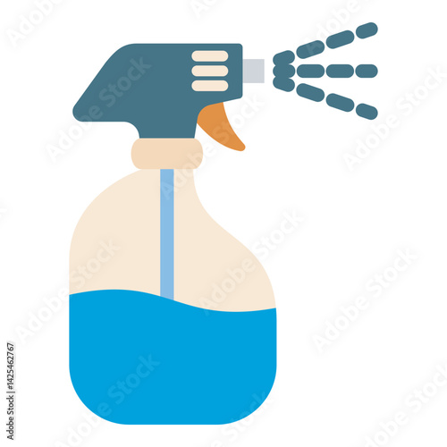 Spray Bottle Icon,graphic design flat_Sprayer