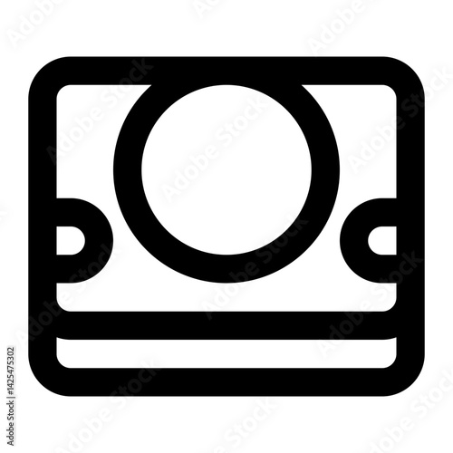 console game device line icon.