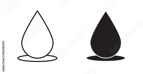 Essentials oil drop icon